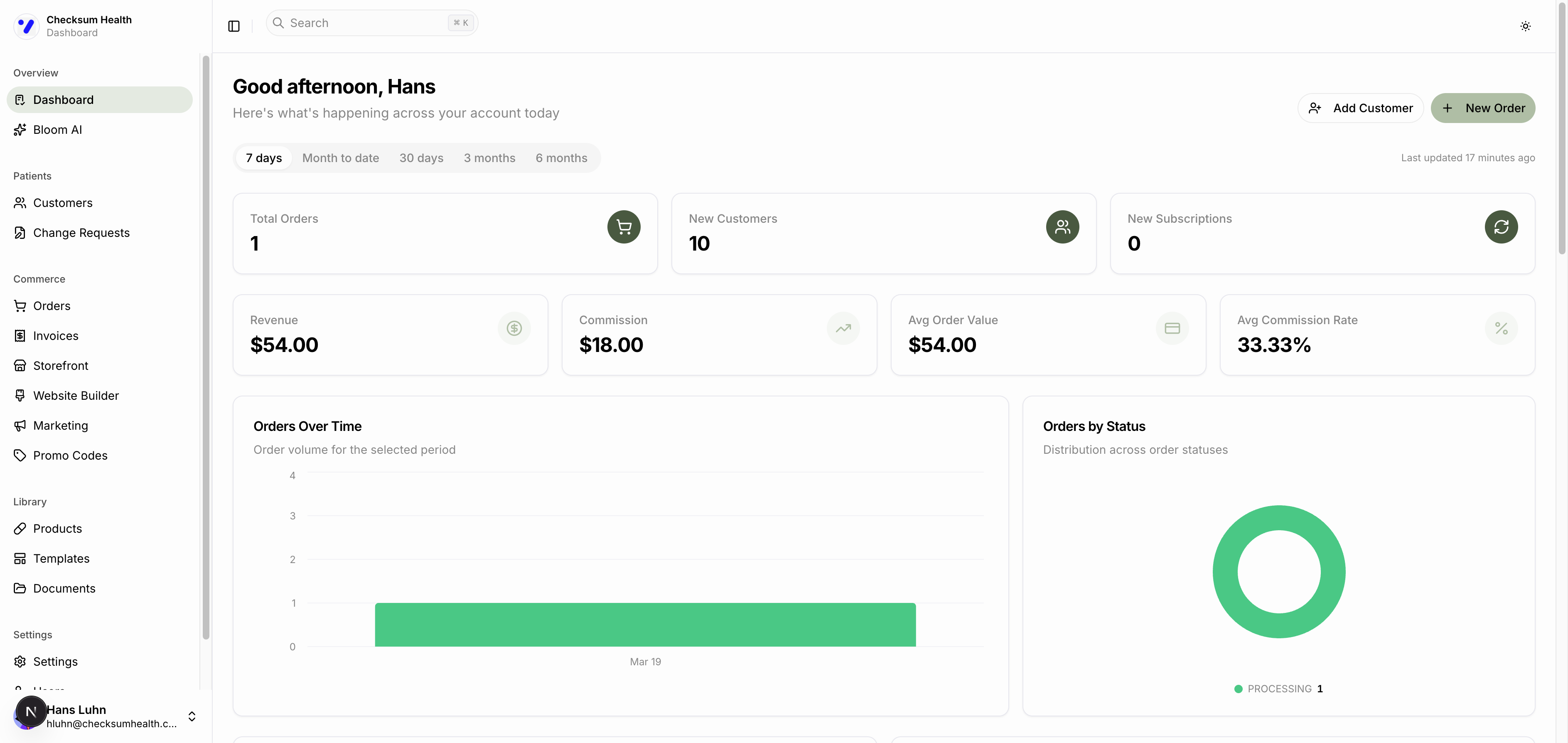DailyStak Dashboard